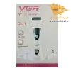 ست اصلاح موی بدن بانوان وی جی ار (VGR) مدل 720 با ۵ سری کاربردی و قابلیت مقاومت در برابر آب - Image 3